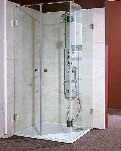 Ganzglasduschen Eckdusche